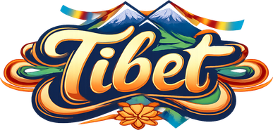 tibet ব্র্যান্ডের নীল লোগো